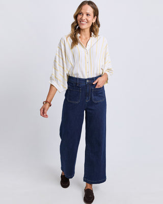 Elm Alyssa Front Pocket Jean - Sapphire [sz:size 8]