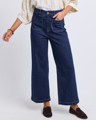 Elm Alyssa Front Pocket Jean - Sapphire [sz:size 8]