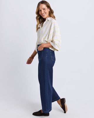 Elm Alyssa Front Pocket Jean - Sapphire [sz:size 8]