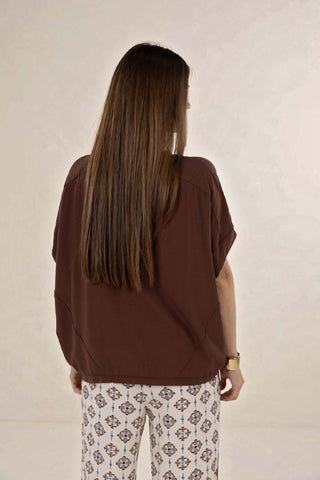 Humidity Lush Top - Cacao [sz:small / Medium]