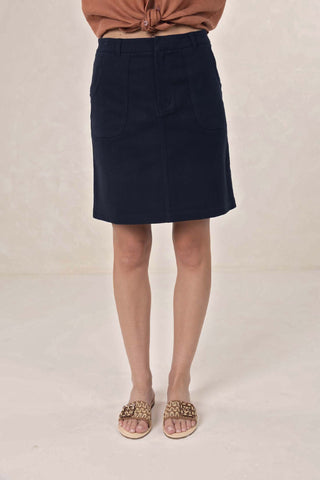 Humidity Freestyle Skirt - Navy [sz:size 8]