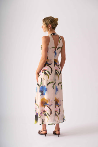 Foil Halter Ego Dress - Expression [sz:size 10]