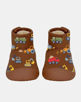 Toshi Gumbooties Neoprene Playmate - Big Rig [sz:kids Shoe 4]