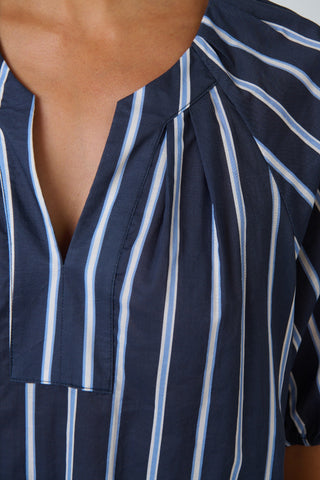 Namastai Gathered Cotton Top – Bar Belle [sz:small / Medium]