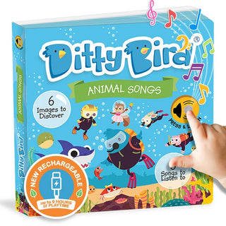 Ditty Bird Sound Book Usb-c - Animal Songs