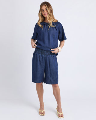 Foxwood Kamila Short Top Dark Indigo [sz:size 10]