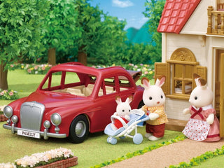 Sylvanian Families - Family Crusing Car - Pink Poppies 