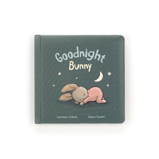 Jellycat - Book Goodnight Bunny - Pink Poppies 