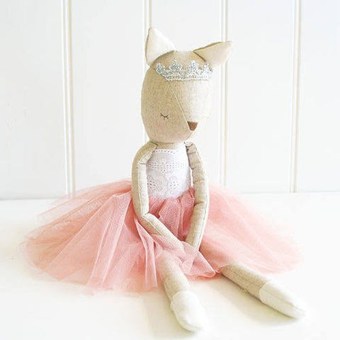 Alimrose Doll Deer Adele - Pink Poppies 