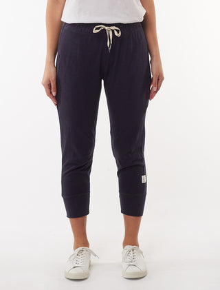 Elm Pant Brunch Navy - Pink Poppies 