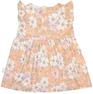 Toshi Baby Dress Yasmin Tamarind - Pink Poppies 