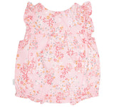 Toshi Baby Romper Athena Blossom - Pink Poppies 