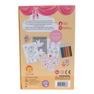 Tiger Tribe Colouring Set Ballet