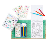 Tiger Tribe Colouring Set Animal All Stars - Pink Poppies 