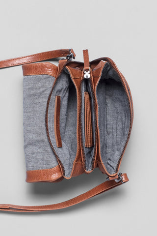 Elk Handbag Innset Tan