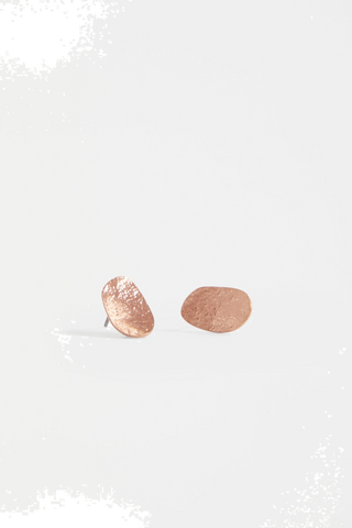 Elk Earring Stud Gild Rose Gold Mini