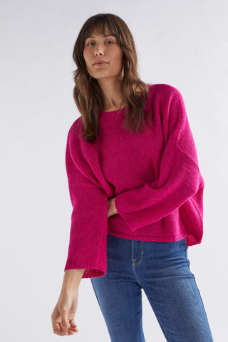 Elk Sweater Agna - Bright Pink [sz:xs / Small]