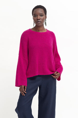 Elk Sweater Agna - Bright Pink [sz:xs / Small]