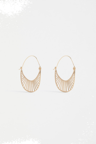 Elk Earring Solsken Small Hoop - Gold