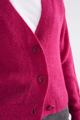 Elk Cardigan Daaru - Bright Pink [sz:s/m]