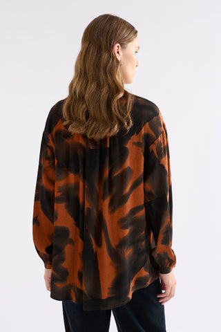 Elk Shirt Galerie - Tortoise Shell Print [sz:size 8]