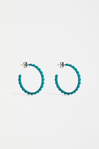 Elk Earrings Hoop Aska [cl:pink Salt]