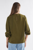 Elk Top Etne Dark Olive [sz:size 8]