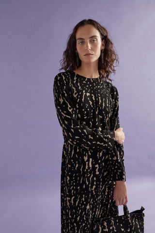 Elk Dress Solina Giotto Print [sz:size 14]