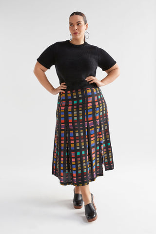 Elk Skirt Kira Tessela Print [sz:size 10]