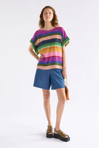 Elk Top Foljer - Lysbro Print [sz:size 10]