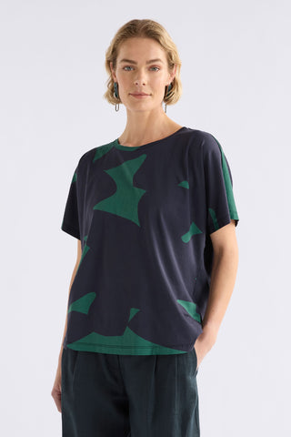 Elk Tee Haki - Teal Tera Short Sleeve [sz:size 10]