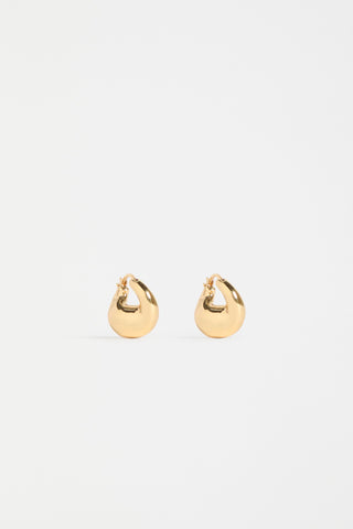 Elk Earrings Aisem Mini Hoop - Gold - Earrings