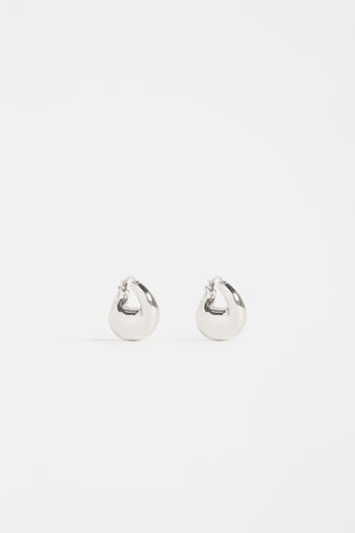 Elk Earrings Aisem Mini Hoop - Silver - Earrings