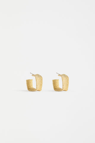 Elk Earrings Detta Hoop - Gold