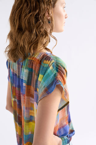 Elk Nidra Top - Elbrus Print - Tops