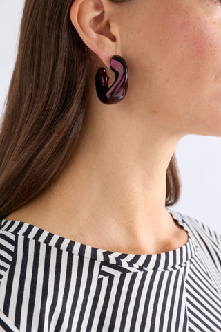Elk Earrings Askla Ombre Hoop - Shiraz