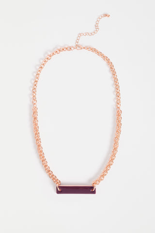 Elk Necklace Gressen - Geranium