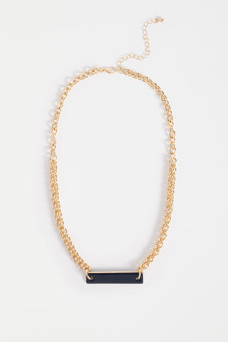 Elk Necklace Gresen - Ocean Blue