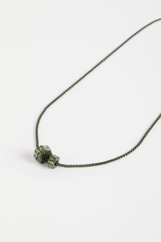 Elk Necklace Jolle Pendant - Artichoke