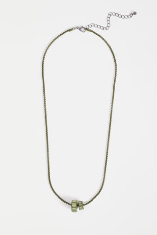 Elk Necklace Jolle Pendant - Artichoke