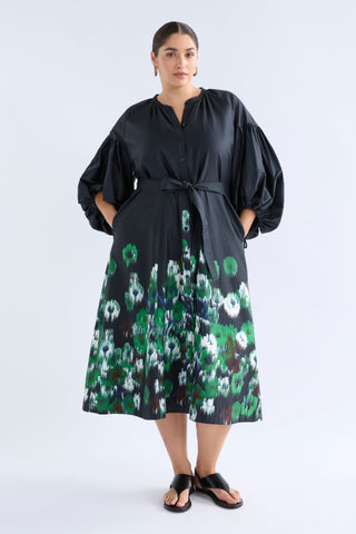 Elk Eller Dress - Arkite Print [sz:size 14]