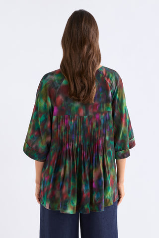 Elk Geden Top - Jord Print [sz:size 12]