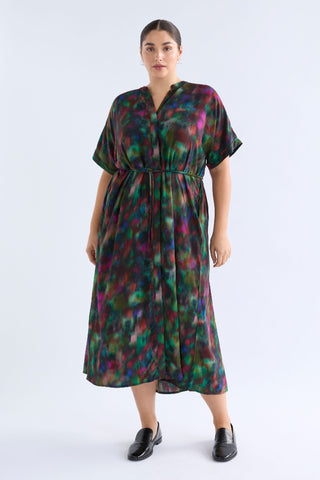 Elk Malo Shirt Dress - Jord Print [sz:large / Xl]