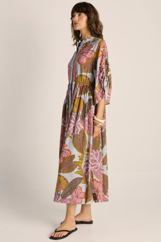 Fate & Becker Botanica Dress - Leaf Print [sz:size 12]