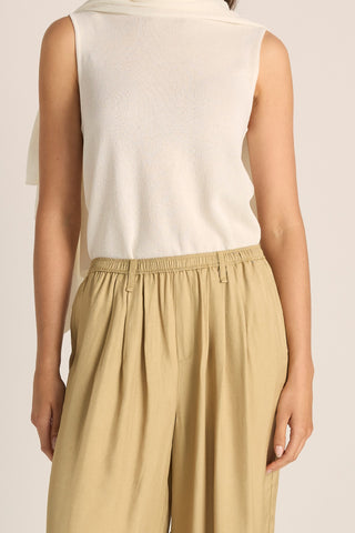 Fate & Becker Kora Cape Top- Cream [sz:xs]