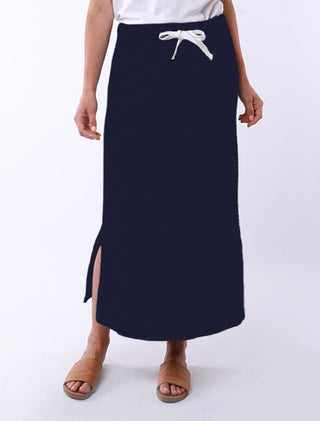 Elm Skirt Travel Navy [sz:size 10]