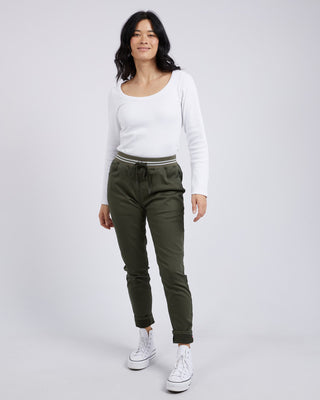 Elm Jogger Margo Khaki [sz:size 8]