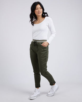 Elm Jogger Margo Khaki [sz:size 8]