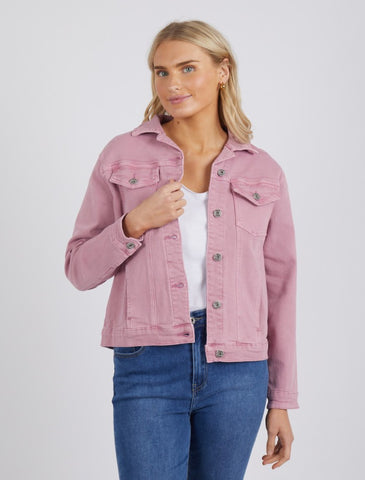 Elm Jacket Tilly Dusty Pink - Pink Poppies 