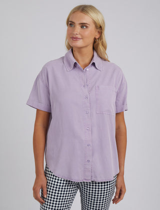 Elm Shirt Bliss Washed Perriwinkle [sz:size 10]